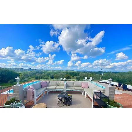 Casa Collina With Amazing Salt Waterpool & Airco & Vip Service Villa Castelfalfi